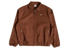 Nike SB Lightweight Skate Jacket in Brown. Nike Streetwear, Swag Outfits Men, Retro Jordans, Supreme Streetwear, Fantasy Gowns, Hot Sneakers, Outfits Men, Swag Outfits, Brown Fashion