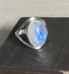 Natural Rainbow Moonstone Gemstone 925 Sterling silver Handmade ring All my Designs are original Gemstone Name - Natural Blue Fire Rainbow Moonstone Gemstone Gemstone Shape -Oval Ring Size - All Size Available  Gemstone Color - Blue The Perfect Gift For a Special Occasion Multiple Sizes Are Available. I Have The Same Design in An Multi color Ethiopian opal, Blue Fire Rainbow moonstone, Labradorite , Larimar , Amethyst as well Wholesale Orders Accept on Wholesale Price Fire Rainbow, Meme Design, Rainbow Moonstone Ring, Natural Rainbow, Blue Fire, Moonstone Ring, Multi Stone Ring, Ring Ring, Piercing Jewelry