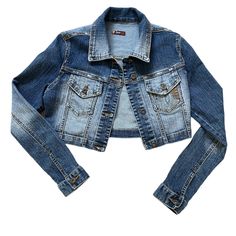 2023 Fall Trend: Cropped Jeans Jacket With Some Distressing By Sweet Vibes. Size M (Runs Small More Like An S Or Xs) Advertising It As S Because Of True Fit Color: Blue Jeans Measurements: Pit To Pit: 17”, Shoulder To Bottom: 14” (Measured Flat) Style: Short Cut, Long-Sleeve, Trendy Condition: New Without Tag, Never Worn (Teen Daughter Wears Size S To M This Is Too Small For Her), From A Smoke-Free And Pet-Free Home Please Review The Pictures For More Details. Colors May Vary Slightly In Person Due To Different Lighting Or Viewing Devices. If You Are Excited About A Piece In My Closet Please Don’t Hesitate To Try And Make An Offer (Please No Lowballs). Sweet Vibes, Fall Trend, Teen Daughters, Crop Jean Jacket, Jeans Jacket, Short Cut, Flat Style, Fashion Flats, Fall Trends