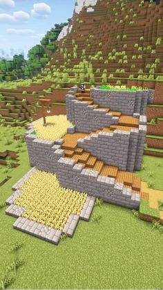 an image of a very nice looking building in minecraft