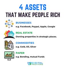 four aspects that make people rich in real estate info graphic by digital marketing company, inc