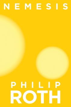 a book cover with two circles in yellow and white