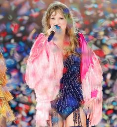 taylor swift performs on stage at the super bowl