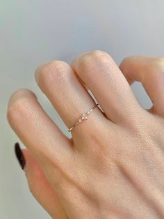 Koi Dainty Ring Rose Gold Filled Rings for Women Delicate 14K - Etsy Gold Ring Designs Minimalist, Silver Rings Minimalist, Promise Rings Gold Simple, Rings Small Hands, Simple Small Engagement Rings, Engagement Rings Simple Minimalist, Pretty Rings Simple, Dainty Promise Rings, Minimalistic Rings