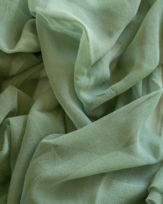 the fabric is very soft and light green