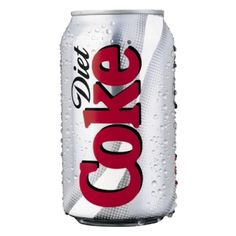 diet coke can with the word diet on it