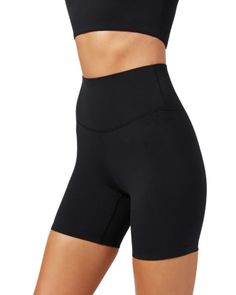 Airweight High Waisted Bike Shorts Bike Shorts Women, Thrift Store Outfits, Womens High Waisted Shorts, Board Shorts Women, Black Biker Shorts, Black High Waisted Shorts, Biking Workout, Gym Shorts, Cute Summer Outfits