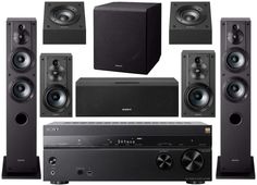 the sony home theater system is ready to be used for movies and other entertainments