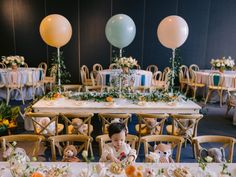 "The Wonderful Things You Will Be" Birthday Party - Inspired By This Balloon Wall Backdrop, Balloon Birthday Cake, Angelica Rose, Pretty Balloons, Up In The Clouds, Giant Balloon, Birthday Party Venues, Turn The Page, Custom Desserts