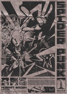 Hobbie Brown Spiderman, Spider Punk Poster, Brown Spiderman, Spiderman Poster, The Wombats, Spider Punk, Image Spiderman, Punk Poster