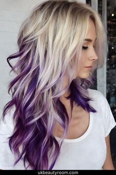 2024 Hair Color Trends | Stay Ahead of the Fashion Curve Purple Blonde Hair, Purple Hair Highlights, Light Purple Hair, Dark Purple Hair, Purple Ombre Hair, Bold Hair Color, Hair Color Unique, Gorgeous Hair Color, Beautiful Hair Color