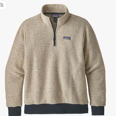 Inside Bottom Tag Says “Oat”.. Nwot. Size Medium, Assuming It’s Women’s Sizing, But Some Websites Show It As A Men’s Pullover. Definitely Works As Either. Patterned Fleece, Patagonia Fleece Pullover, Patagonia Outfit, Nike Windrunner, Outfit Essentials, Handsome Style, Pullover Sweater Men, Fleece Quarter Zip, Better Sweater