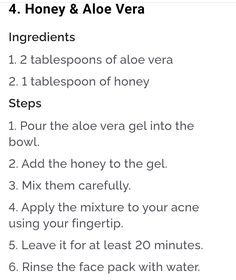 Aloe Vera Gel, Aloe Vera