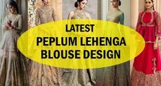 Kurti Neckline Pattern, Lehenga Styling, Long Blouse Saree, Latest Lehenga Blouse Designs, Peplum Lehenga, Style With Skirt, Blouses 2022, Plain Suit