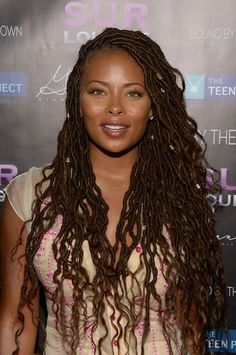 Love the color of these locs Eva Marcille, Black Women Hair, Loc Hairstyles, Faux Locs Hairstyles, Hair Cute, Pelo Afro, Goddess Locs, Beautiful Braids, Sisterlocks