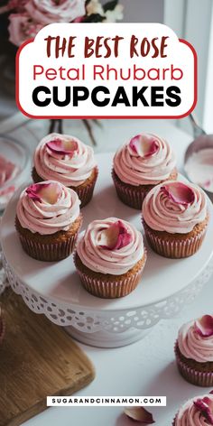 Make dessert the star of the show with these stunning Rose Petal Rhubarb Cupcakes. 🧁🌸 The tangy rhubarb and delicate rose petals create a flavor combination that’s irresistibly unique and utterly delicious. Whether it’s for a bridal shower, birthday, or afternoon tea, these cupcakes are a showstopper. Save this pin now to keep this recipe handy for your next event!