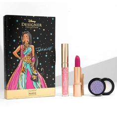 You Ain't Never Had A Friend Like Colourpop! The Jasmine Collection Set Includes Each Shade Designed For The Princess Of Agrabah In Super Shock Shadow, Lux Lipstick, And An Exclusive Ultra Glossy Lip Only Available In This Set! Included: 1 (One) Colourpop X Disney Designer Jasmine Collection Set: Jasmine Lux Lipstick A Whole New World Super Shock Shadow Raja Ultra Glossy Lip This Item Is Limited Edition And Rare! *Note: With Usps Delays This Holiday Season, The Cut-Off For Christmas Guaranteed A Essence Disney Princess Palette, Disney Makeup Set, Princess Belle Makeup, Disney Cosmetics, Beauty Routine Weekly, Beauty Routine Schedule, Super Shock Shadow, Beauty Routine Checklist, Gloss Eyeshadow