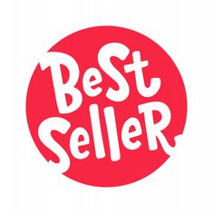 the words best seller are in white and red