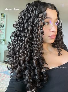 Curly Hairstyles Quick, Cute Curly Hairstyle, Perfect Curly Hair, Hairstyles Quick, Mixed Curly Hair, Cute Curly Hairstyles