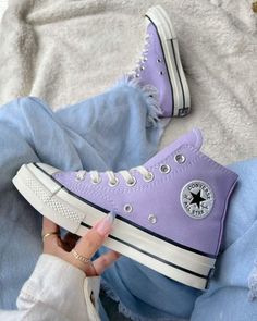 Purple Converse, Platform Converse