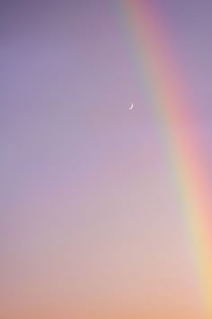 #rainbow #moon #sky #aesthetic #beautiful #wallpapers #nature #wild #free Vibey Aesthetics Wallpaper, Rainbow Aesthetic, Rainbow Wallpaper, Happy Paintings, Pretty Sky, Amazing Art Painting, Aesthetic Iphone Wallpaper, Phone Backgrounds, Iphone Background