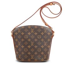 Your purchase of a Pre-Owned Designer Handbag will include an attached authentication tag, ensuring it has met the highest of standards and verifying its authenticity. All returns must include this authentication tag still attached to the item.  Discover the timeless elegance and unique design of the pre-owned Louis Vuitton Drouot Monogram crossbody bag. Crafted from iconic brown coated canvas, this eye-catching piece combines the classic appeal of the Monogram print with a distinctive bucket sh Pre Owned Louis Vuitton, Monogram Prints, Designer Handbag, Brown Coat, Zip Top, Fashion Handbags, Timeless Elegance, Fashion Bags, Unique Design