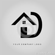 the letter c and house logo