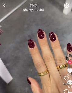 Berry Nails, Minimalist Nails, Nail Art Ideas, Fire Nails