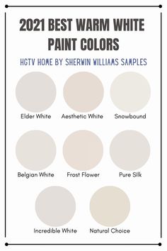 the best warm white paint colors