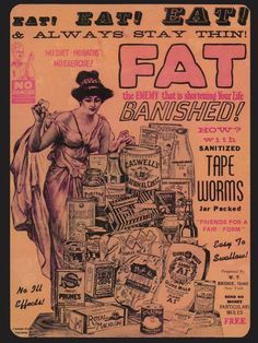 Always Stay Thin! | 2022-07-25 Hippocratic Oath, Weird Vintage, Medical Practice, Doctor Medical, Kate Moss, Beauty Treatments, Vintage Ads, Elvis Presley, Weight Gain