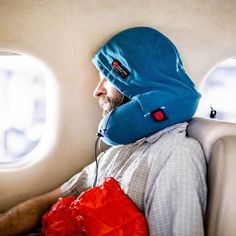 Travelers of every stripe know they need to recharge whenever possible. With our Hooded Pillow, you can grab a nap in total privacy on planes, in parks, or wherever else you're feeling sluggish. Wake up well-rested and ready to tackle your next adventure. Features Provides 360-degree head and neck support Attached stowaway hood with drawstring for privacy Hygienic carry bag to keep it clean with webbing on bottom for easy transport Side pocket storage on pillow Tech Specs Outer Material: Soft lu Feeling Sluggish, Travel Neck Pillow, Well Rested, Pocket Storage, Neck Pillow Travel, Neck Support, Neck Pillow, Black Friday Shopping, Head And Neck