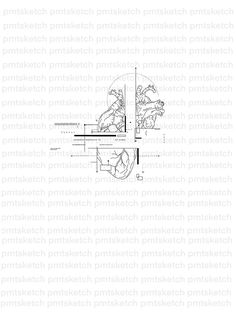 the drawing shows how to draw an object in perspective