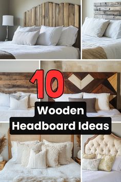 Explore stunning wooden headboard ideas to add charm and personality to your bedroom decor. Read the full article for creative inspiration! #WoodenHeadboards #BedroomDecor #DIYWoodProjects #InteriorDesign #WoodworkingIdeas