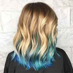 Blonde Ombre Hair Color, Blonde And Blue Hair, Blonde Ombre Hair, Ombre Hair Color Ideas, Best Ombre Hair, Beige Blond, Wedding Hair Colors, Blond Ombre