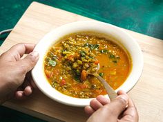 Moong Dal Recipe, Veggie Meals, Dal Recipe, Moong Dal, Vegetarian Entrees, Vegetarian Meal, Ground Turmeric, Vegetarian Options, Meatless Monday