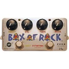 the box of rock guitar effects pedal