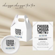 the chicago chugga two two's party package includes a paper plate and napkin