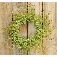 Peppergrass in Light Green Baby's Candle Ring / Wreath 3.5 Inner Diameter-Craft Wholesalers-The Village Merchant Grass Wreath, Small Wreaths, Candle Ring, Twig Wreath, Mini Wreaths, Green Wreath, Green Candle, Candle Rings, Flower Spray