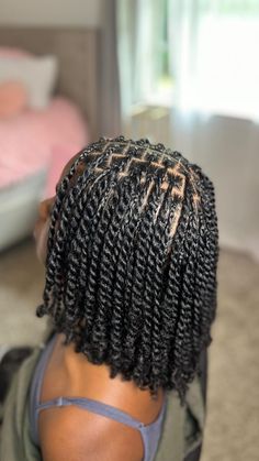 Cute Twist Braids Hairstyles, Natural Cornrow And Twist Hairstyles, Twist Locs Natural Hair, Two Strand Twist Girl, Twists With Natural Hair Only, Small Twist On Natural Hair, Twist Hairstyles For School, Hairstyles With Natural Hair Braids, Nature Twist Hairstyles