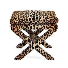 Leopard Print X Bench X Bench, Living Room Furniture Layout, Jaguar Print, White Rooms, Furniture Layout, Pillow Top, Classic House, Cotton Velvet, Benjamin Moore