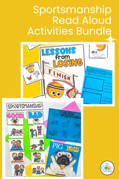 some books and activities to teach kids about sports