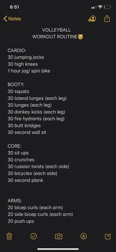 Volleyball Workout Routine Fitness Programs For Women, Volleyball Workout, Summer Body Workout Plan, Workout Gym Routine, Workouts For Teens, Daily Workout Plan, Workout Routines For Beginners, Month Workout