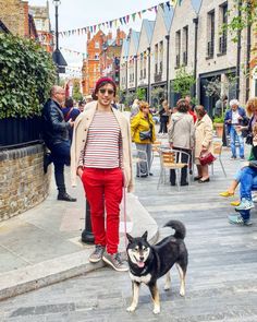 Tricolor stripes looking at home on the streets of London. Thank you @fuji_hasumi #DiscoverSaintJames #saintjames #saintjamesusa #savoirfaire #fabricationfrancaise #navystyle #pullmarin #craftsmanship #sailing #sailorsweater #knitwear #sailorstyle #madeinfrance #heritagebrand #frenchfashion #frenchclothing #unisexfashion #frenchoutfit #frenchculture #bretonstripes #sailorstripes #rainbowshirt #mariniere Navy Fashion, Heritage Brands