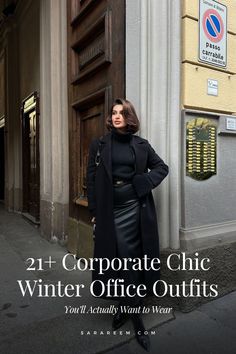 Looking for stylish winter office outfit ideas for 2024? Whether you're dressing corporate, business casual, or smart and chic, we've got you covered with cozy and polished looks to keep you warm all season long. From tailored coats to layered turtlenecks and timeless trousers, these 2024 winter outfit ideas are perfect for creating a professional yet fashionable wardrobe. Get inspired and elevate your cold-weather office style with these must-try outfit combinations!