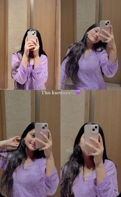 #kurti #chikankari #pinterestinspired #pinterest #purple #girlera #desigirl #instagram #influencer Purple Kurti Outfits, Chikankari Kurti With Jeans, Kurti With Jeans, Lucknowi Kurta, Snapchat Streaks, Chikankari Kurti, Self Pictures, Brother And Sister Love, Purple Saree