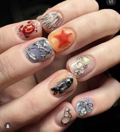 Hard Gel Nails, Queen Nails, Small Nails, Mens Nails, Asian Nails, Hippie Nails, Punk Nails, Nails Art Ideas, Matte Nails Design