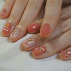 Soft Nail Designs, Soft Nail, Asian Nails, Bride Nails, Kawaii Nails, Minimalist Nails, Dream Nails, Funky Nails