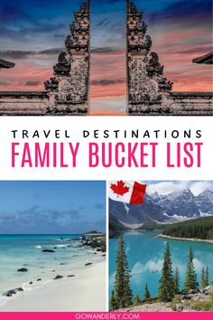 List of 15 must-visit destinations for families seeking diverse and exciting travel experiences. Row Boats, Serene Nature