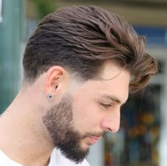 Hipster Hairstyles, Wavy Hair Men, Faded Hair, Disconnected Undercut, Short Hair Undercut, Men Haircut Styles, Haircuts For Wavy Hair