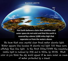 an image of the earth with water and land in it, as well as text